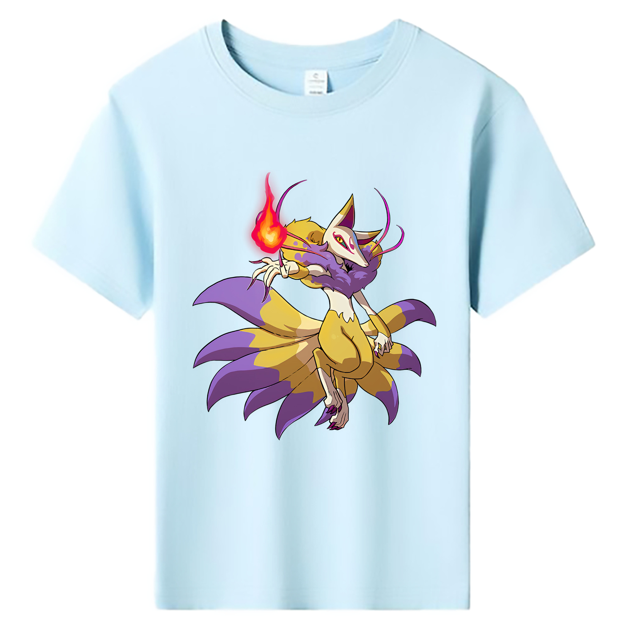（画像用） 妖怪ウォッチ Yo-kai Watch 綿100％キッズTシャツ（フロントプリント）